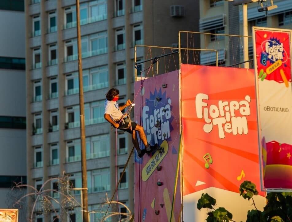 No hub da Beira-mar, localizado no Trapiche, se concentram diversas atividades de bem-estar