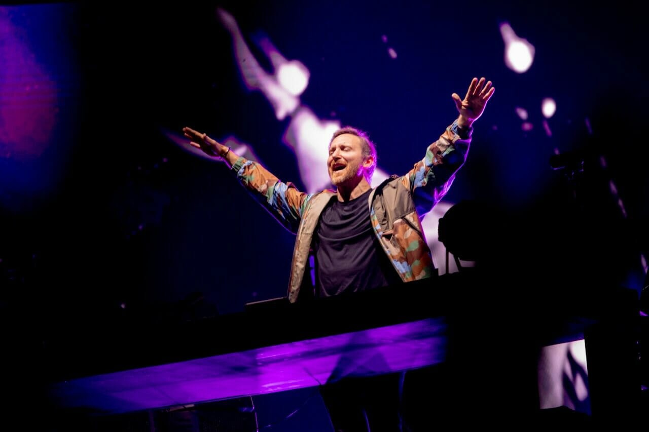 David Guetta no palco
