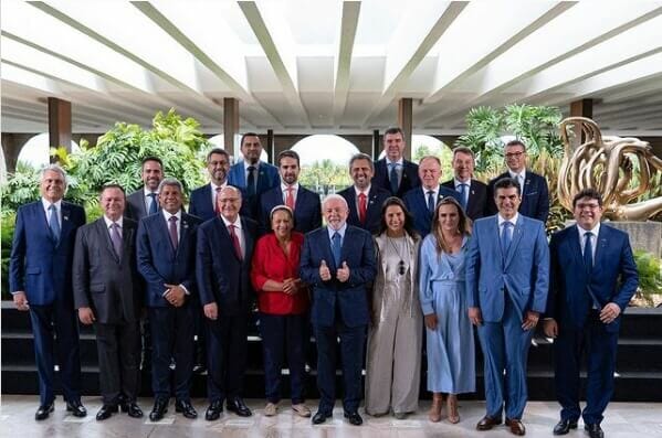 Almoço dos governadores com Lula