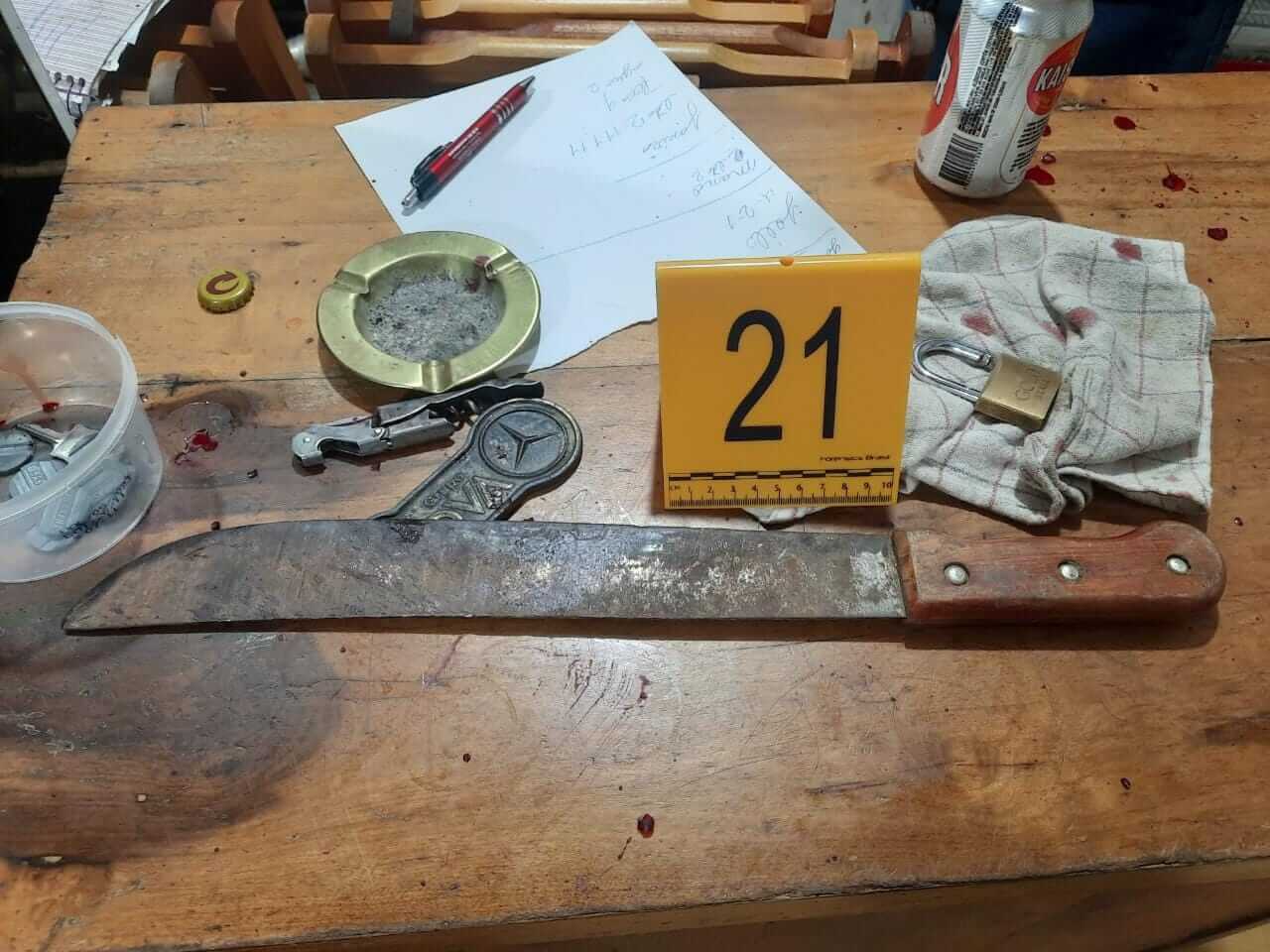 Arma usada no crime