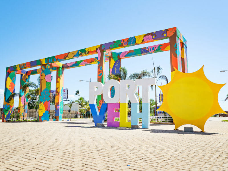 Entrada do município de Porto Velho
