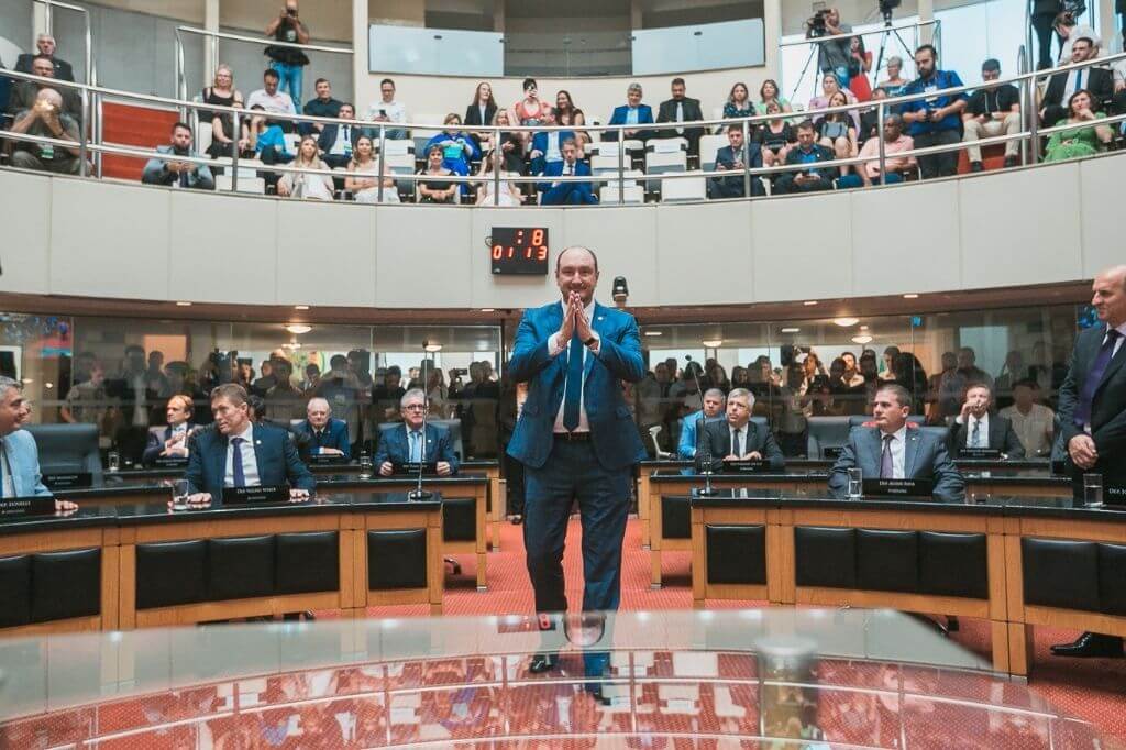 Mauro de Nadal, eleito presidente da Alesc
