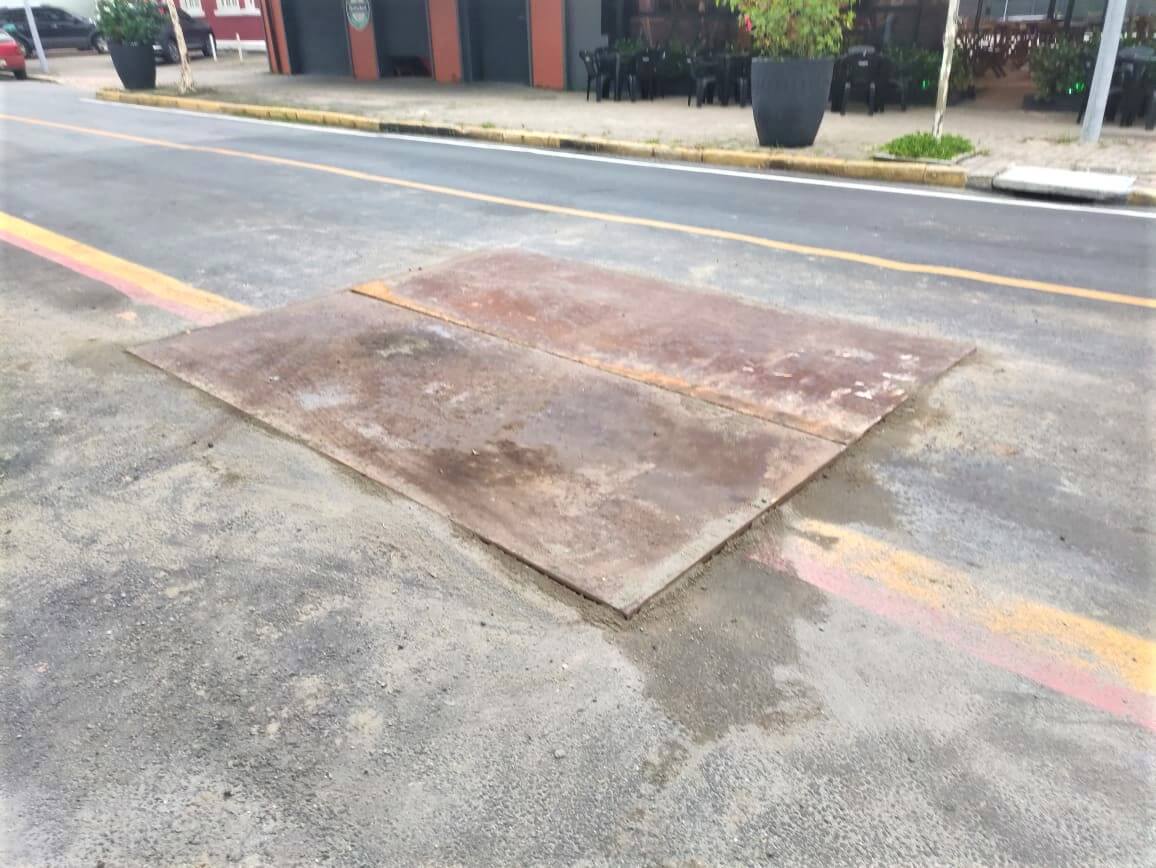Placas foram instaladas na semana passada na Visconde de Taunay