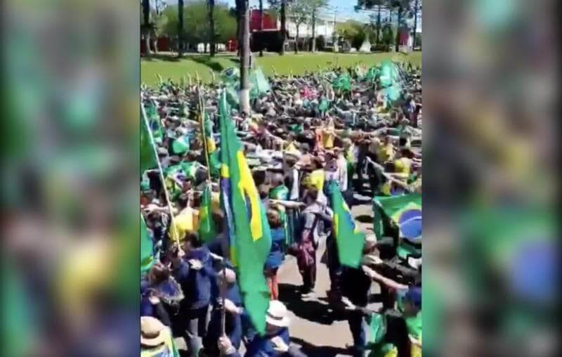 MP concluiu que gesto não configurou apologia ao nazismmo