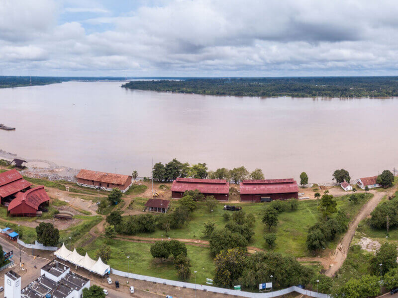 Vista aérea do Município de Porto Velho