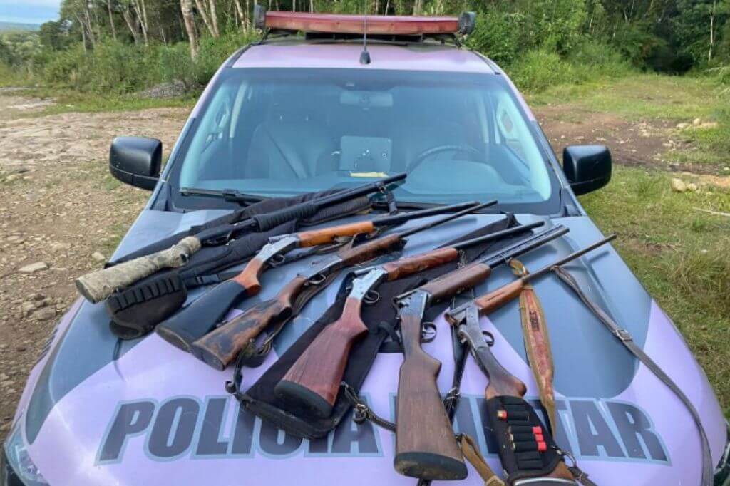 Apreensão de armas no Meio-Oeste