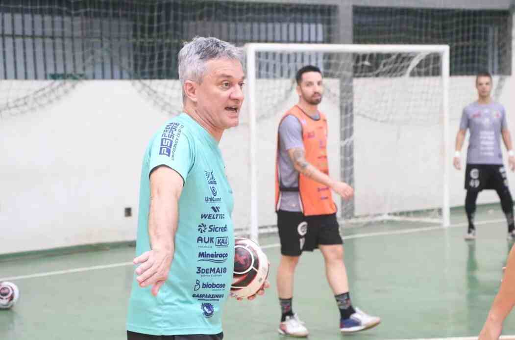 Treino do Blumenau Futsal