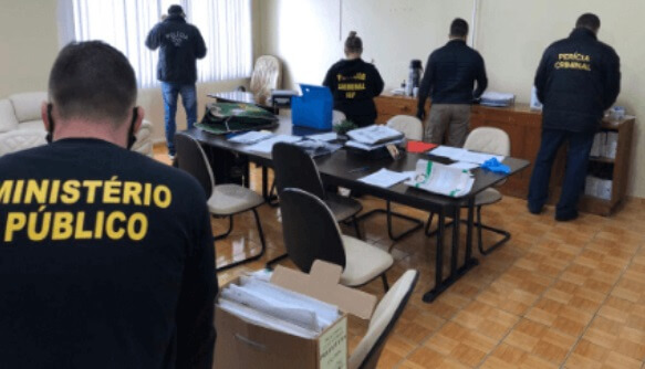 Operação do Gaeco em Santa Catarina