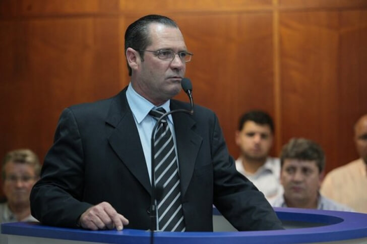 Gelson Bento, presidente da Câmara de Vereadores de Tubarão