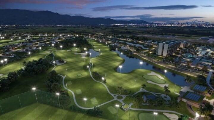 Empreendimento com campo de golfe tem plataforma digital