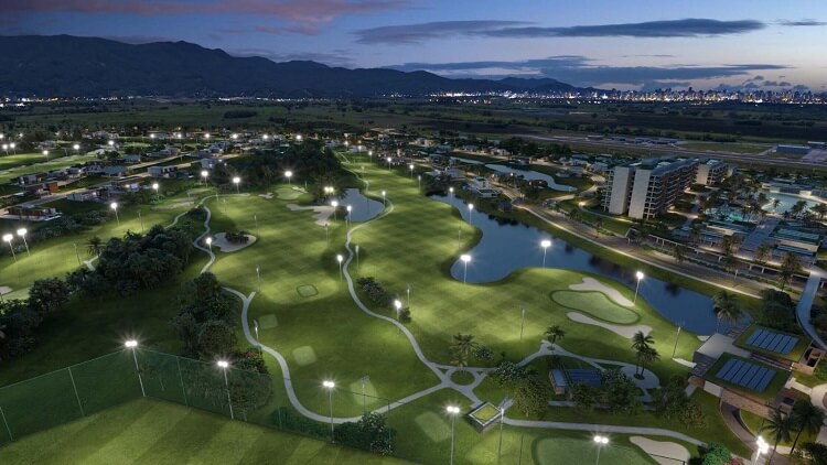 Empreendimento com campo de golfe tem plataforma digital