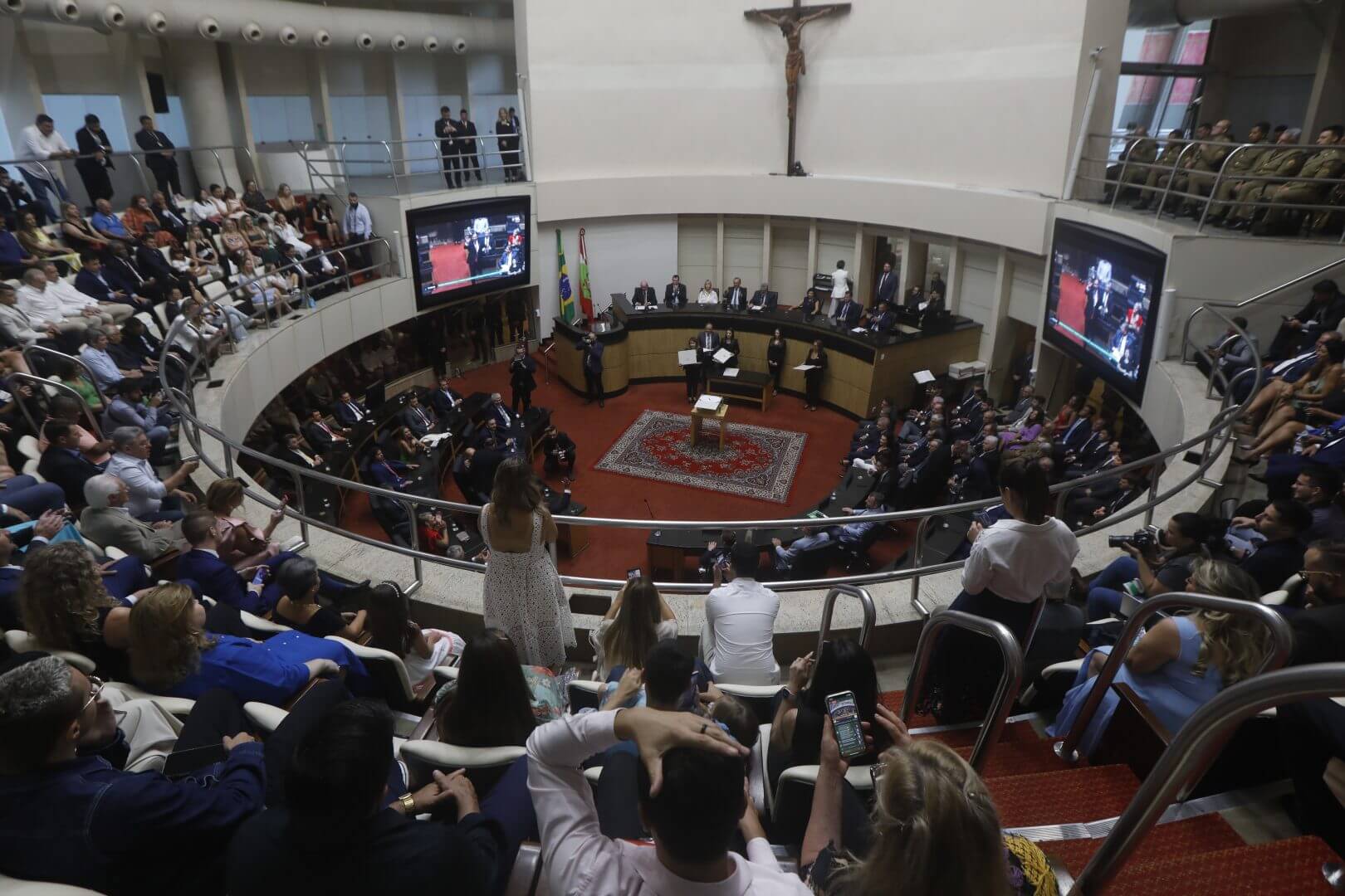 Eleição da mesa diretora ocorreu nesta quarta-feira (1º)