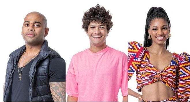 Cezar, Gabriel e Tina estão no paredão