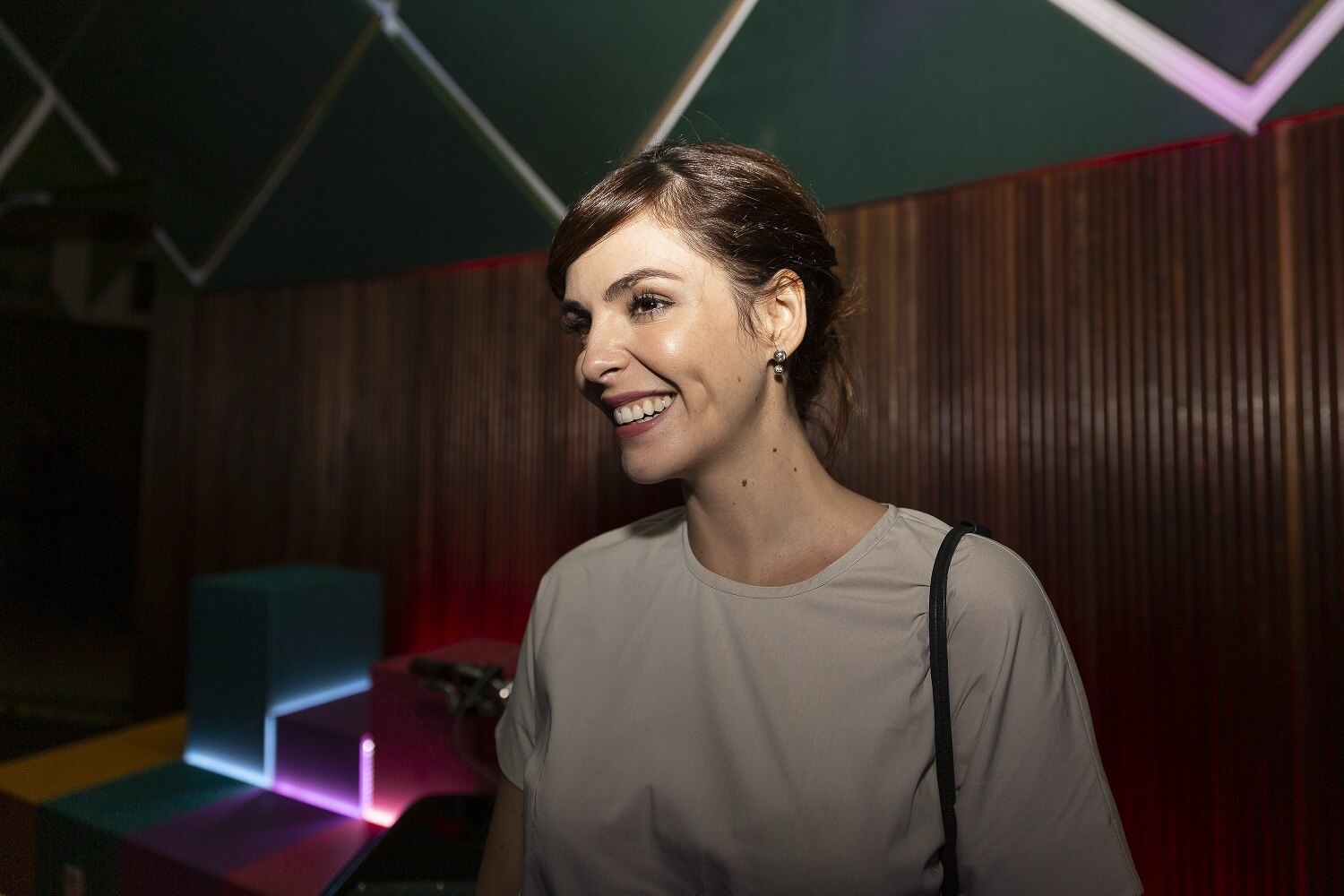 A apresentadora Titi Müller