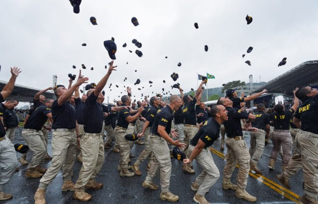 Formatura de agentes da PRF em Florianópolis