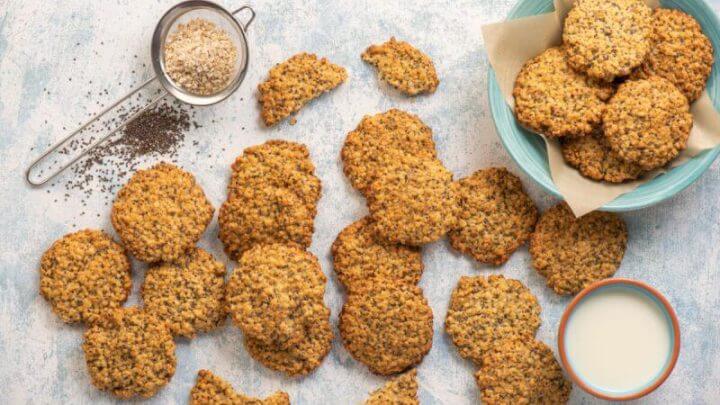 Biscoitinhos de chia