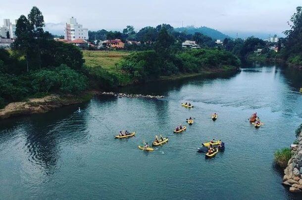 Limpeza do Rio Itapocu em Jaraguá do Sul