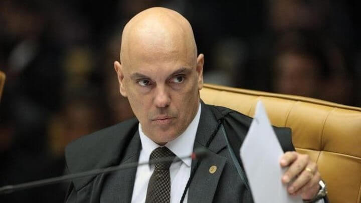 Ministro Alexandre de Moraes é o relator do inquérito dos atos antidemocráticos