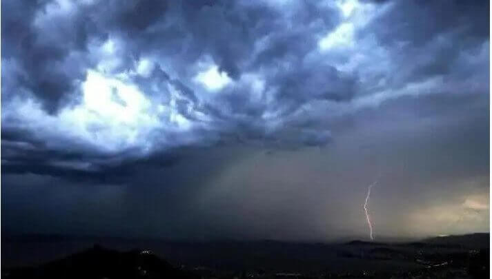 Chuva irá atingir todas as regiões de Santa Catarina (Foto: NSC Total)