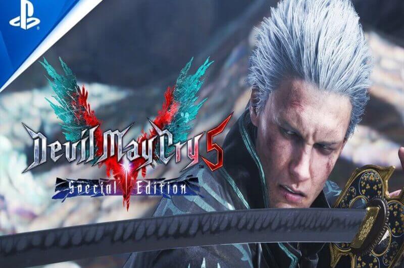 Capa do jogo Devil May Cry 5