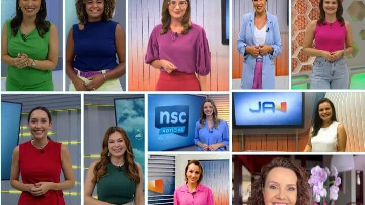 Noticiários da NSC TV serão ancorados por jornalistas mulheres em todo o Estado