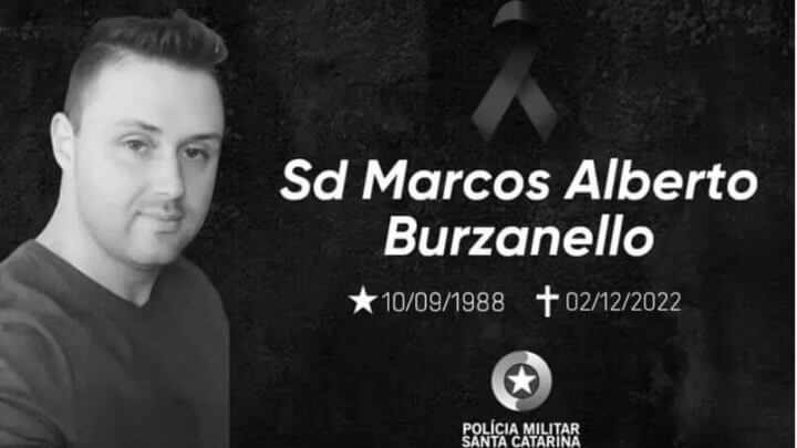 Marcos Alberto Burzanello morreu em 3 de dezembro de 2022 (Foto: Reprodução, Redes Sociais)
