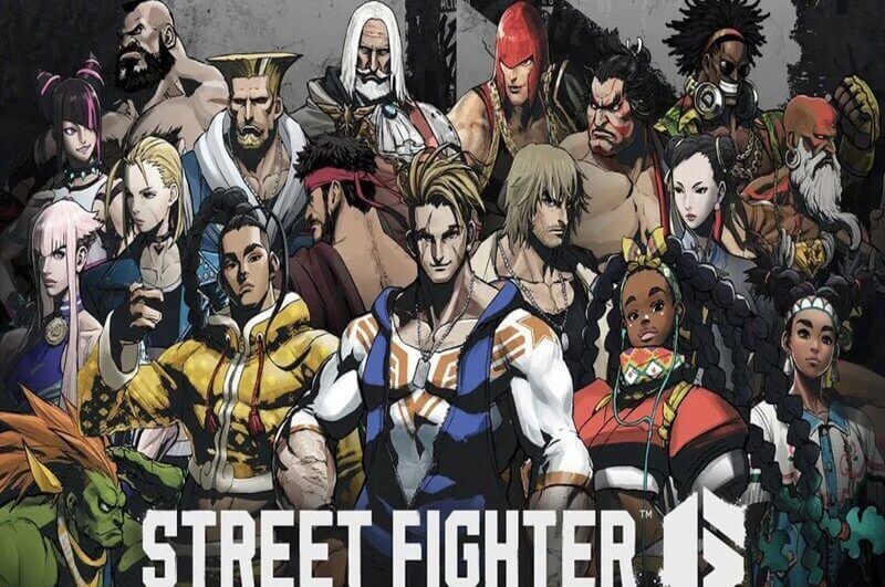 Capa do jogo "Street Fighter"