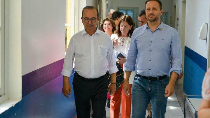 Anúncio do repasse foi feito pelo governador Jorginho Mello em visita ao hospital