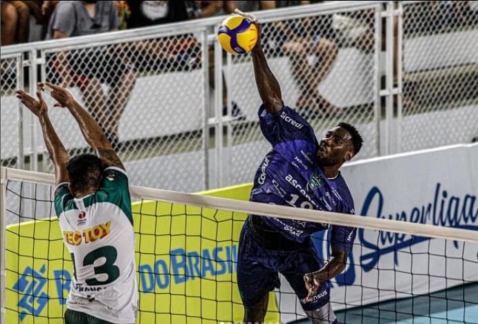 Bisset tem se destacado nas partidas do Joinville Vôlei, como um dos maiores pontuadores do time