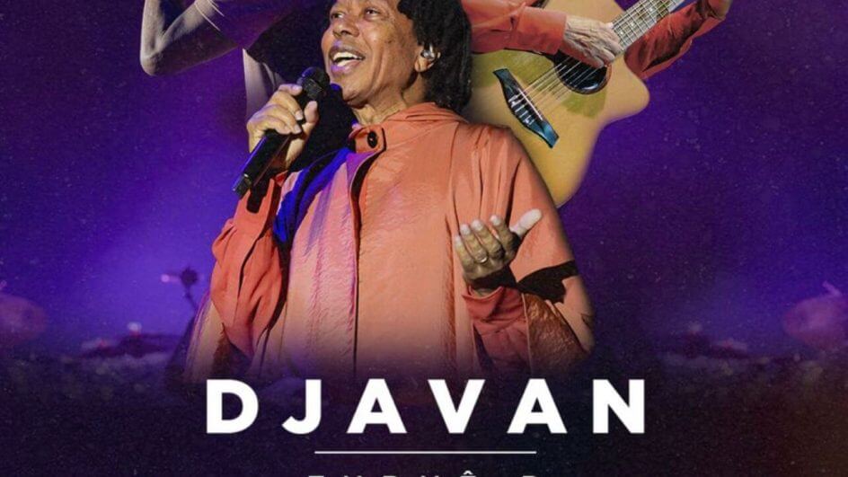 Djavan fará show em Florianópolis; saiba quando e onde