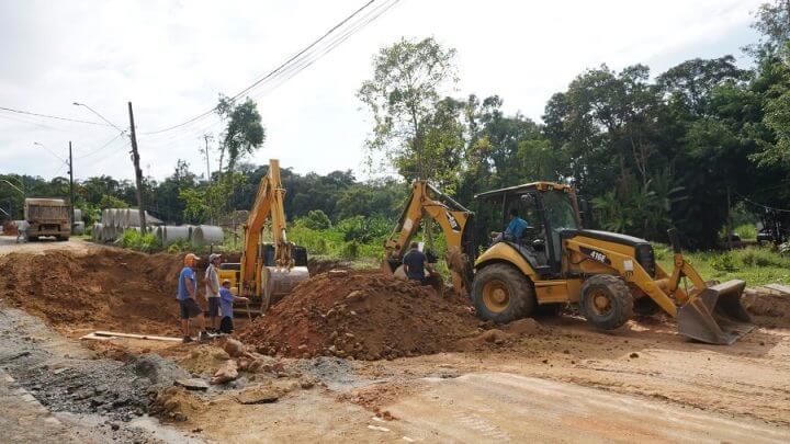 Foram retomados diversas obras e serviços de manutenção.