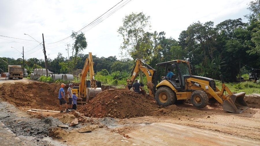 Foram retomados diversas obras e serviços de manutenção.