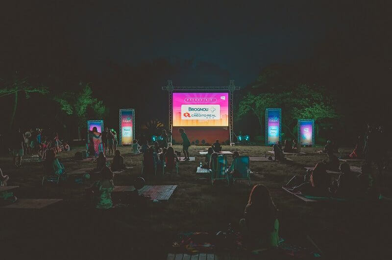 Registro do Cine Park Floripa