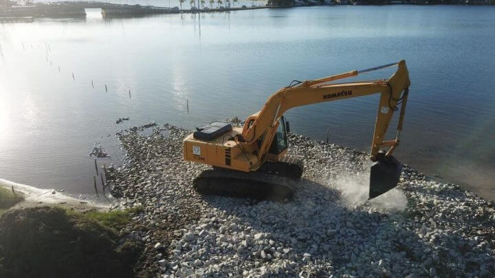 Obras ponte lagoa