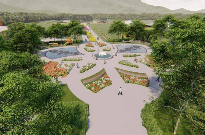 Parque em Pirabeiraba terá Palácio das Orquídeas no entorno