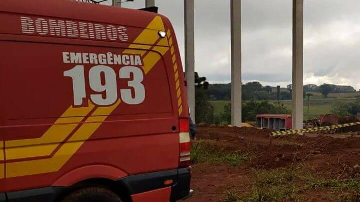 Queda morte em galpão