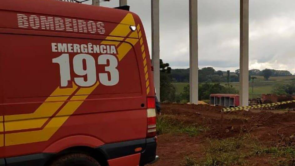 Queda morte em galpão