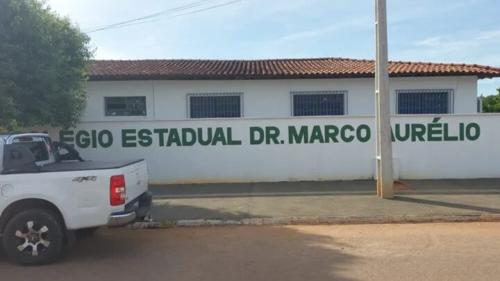Crime ocorreu em colégio estadual (Foto: Redes sociais, reprodução)