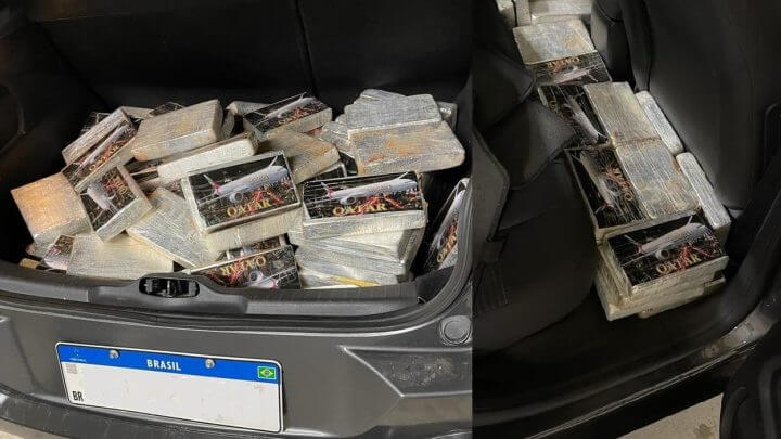 Avião na embalagem servia de identificação do fabricante da droga, disse PF