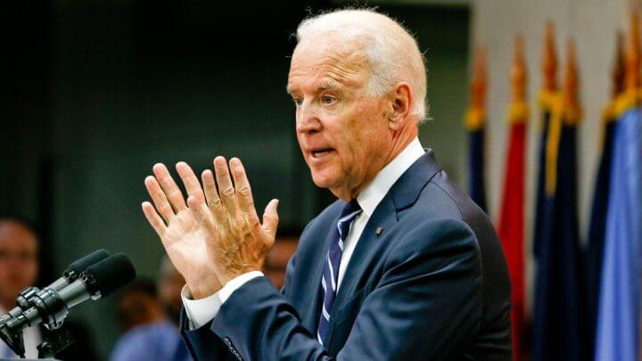 Joe Biden vai concorrer com a vice Kamala Harris (Foto: Pedro Ladeira/Folhapress)