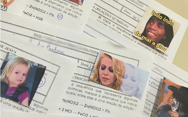 "Feedback" criativo chamou a atenção dos estudantes
