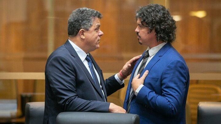 Ivan Naatz (PL) e Marquito (PSOL)