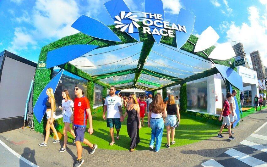 A estimativa é que a The Ocean Race gere mais de dois mil postos de trabalho — 600 deles diretos