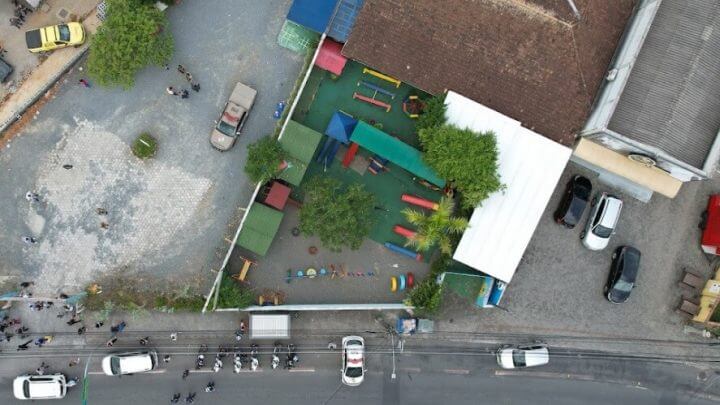 Parquinho será reformado na creche de Blumenau