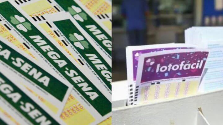 Mega-Sena e Lotofácil sorteiam prêmios milionários