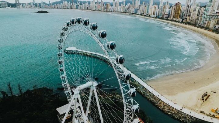 Praia Central de Balneário Camboriú