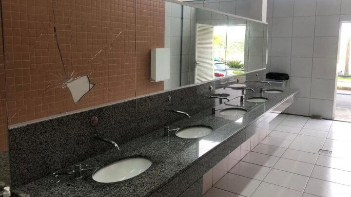 Atos de vandalismo aconteceram na última quinta-feira (25)
