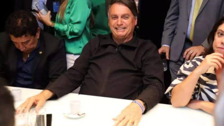 Bolsonaro foi um dos alvos dos mandados (Foto: Liberal Party / AFP)