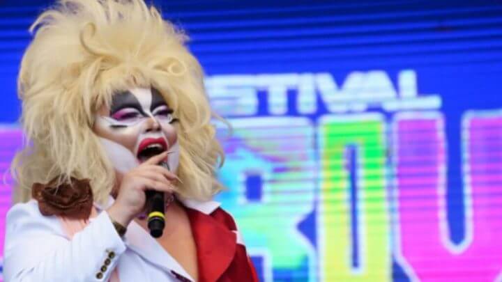 Suzaninha é um dos principais nomes do cenário drag em Florianópolis (Foto: Diorgenes Pandini)