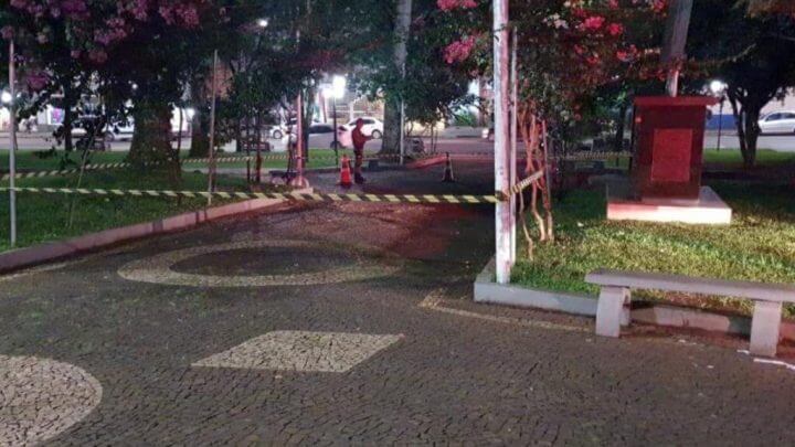 Vítima não resistiu aos ferimentos e morreu no hospital (Foto: Polícia Militar/Divulgação)